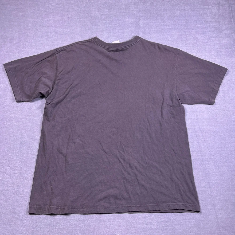The North Face Graphic Logo Crew Neck Short Sleeve T-Shirt Mens XL Gray Cotton
